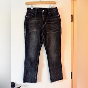 Blank NYC Madison Crop Charcoal Gray